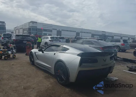 2016 Chevrolet Corvette Stingray Z51 z USA, uszkodzony, nr VIN 1G1YM2D73G5113098